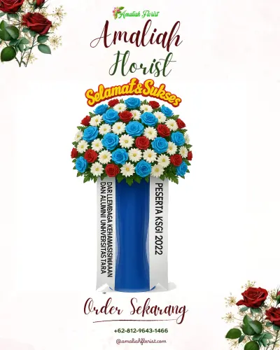 Standing Flower di Bandar Selamat